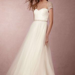 Reed BHLDN wedding gown